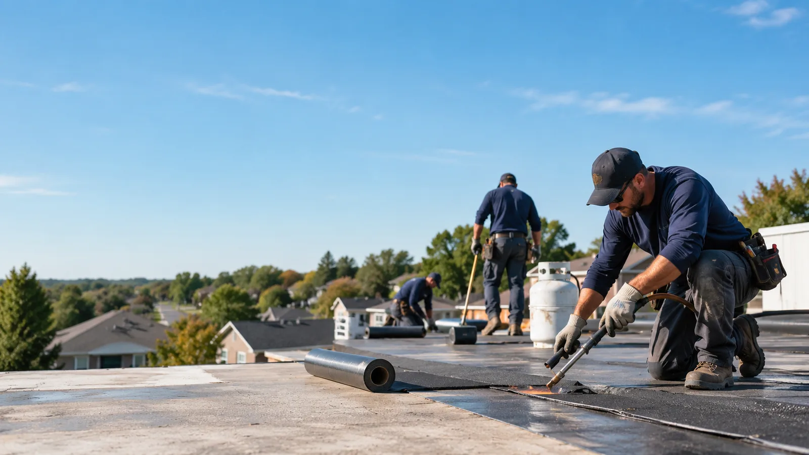 Flat Roof Leak Repair providers in Riverview, MI
